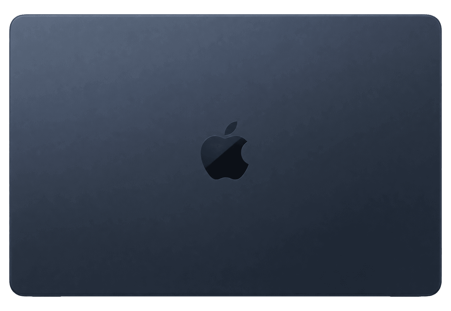 Midnight MacBook Air lid, split into 12 sponsorship spots